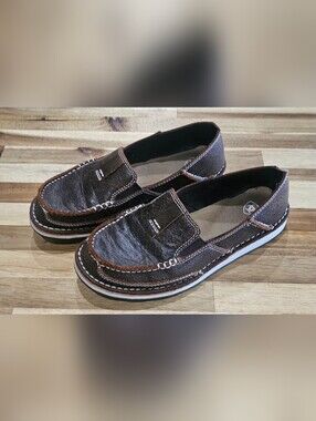 Ariat Brown Women's Slip-On Loafers with Contrast Stitching